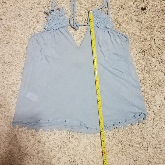 BCBG blue halter top L - Picture 6 of 12